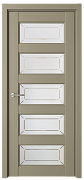 СХЕМА ЦАРГА-2 ПО Vinyl Эрмитаж-6 ПРАВОЕ 900 серый стекло мателюкс с алмазной гравировкой "Галерея" 